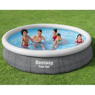 Bestway Basen z akcesoriami, okrągły, 366x76 cm - Baseny ogrodowe - miniaturka - grafika 1