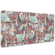 Podkładki na biurko - Duża mata na biurko Architektura statego miasta 100x50 cm - miniaturka - grafika 1