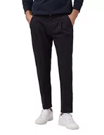 Spodenki męskie - Pierre Cardin Męskie spodnie Lyon Tapered, czarne, 34 W / 34 L, czarny, 34W / 34L - miniaturka - grafika 1