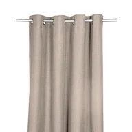Zasłony - Zasłona Barcelona zaciemniająca 140 x 260 cm beżowa - miniaturka - grafika 1