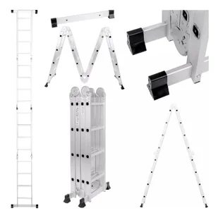 EXTRALINK DRABINA PRZEGUBOWA LAD3X4M 3X4, 3,55 M - Księgarnia OUTLET - miniaturka - grafika 1