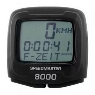 Sigma Licznik rowerowy Speedmaster 8000 Czarny - Liczniki rowerowe - miniaturka - grafika 1