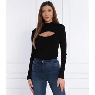Patrizia Pepe Sweter | Slim Fit - Swetry damskie - miniaturka - grafika 1