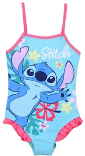 Strój kąpielowy jednoczęściowy Disney Stitch dla dziewczynek kolor turkusowy rozmiar 104 cm - Stroje kąpielowe dla dziewczynek - miniaturka - grafika 1