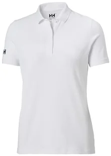 Helly Hansen Damska koszulka polo W Crew Tech, 001 biały, 4XL - Koszulki i topy damskie - miniaturka - grafika 1