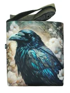 Torebki damskie - Kruk i kwiaty - miniaturka - grafika 1