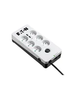 Listwy zasilające - Listwa przeciwprzepięciowa EATON PB6TUF (6 x UTE; 10 A; kolor biały) - miniaturka - grafika 1