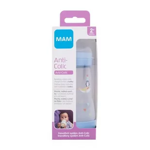 MAM Easy Start Anti-Colic 2m+ Blue butelki dla niemowląt 260 ml dla dzieci - Butelki dla niemowląt - miniaturka - grafika 1