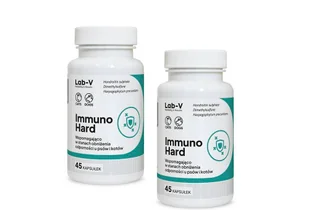 LAB-V Immuno Hard – Wzmacnianie odporności dla psów i kotów 2x45 kapsułek - Suplementy i witaminy dla psów - miniaturka - grafika 1