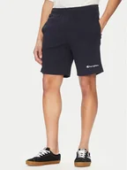 Spodenki męskie - Champion Szorty sportowe 220306 Granatowy Regular Fit - miniaturka - grafika 1