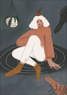 Plakaty - kobieta II - plakat Wymiar do wyboru: 40x50 cm - miniaturka - grafika 1