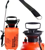 Opryskiwacze - OPRYSKIWACZ CIŚNIENIOWY RĘCZNY OGRODOWY SPRYSKIWACZ DŁUGA LANCA 5L PASEK - miniaturka - grafika 1