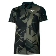 Koszulki sportowe męskie - Koszulka męska Mizuno Daybreakers Shadow SS Polo M Black Grape Leaf M - miniaturka - grafika 1