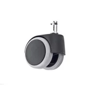 Meble modułowe i akcesoria - Kółko meblowe Ø50 mm x 50 kg trzpień 11 mm ANDPOL - miniaturka - grafika 1