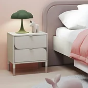 Szafy i szafki dla dzieci - Szafka nocna beżowa Harmony kaszmir - miniaturka - grafika 1