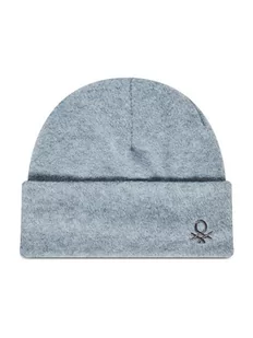 Benetton United Colors Of Czapka Basic Winter Kb 6U87B42EQ Szary - Czapki dla dzieci - miniaturka - grafika 1