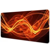 Podkładki na biurko - Podkładka na biurko Ognisty płomień 90x45 cm - miniaturka - grafika 1