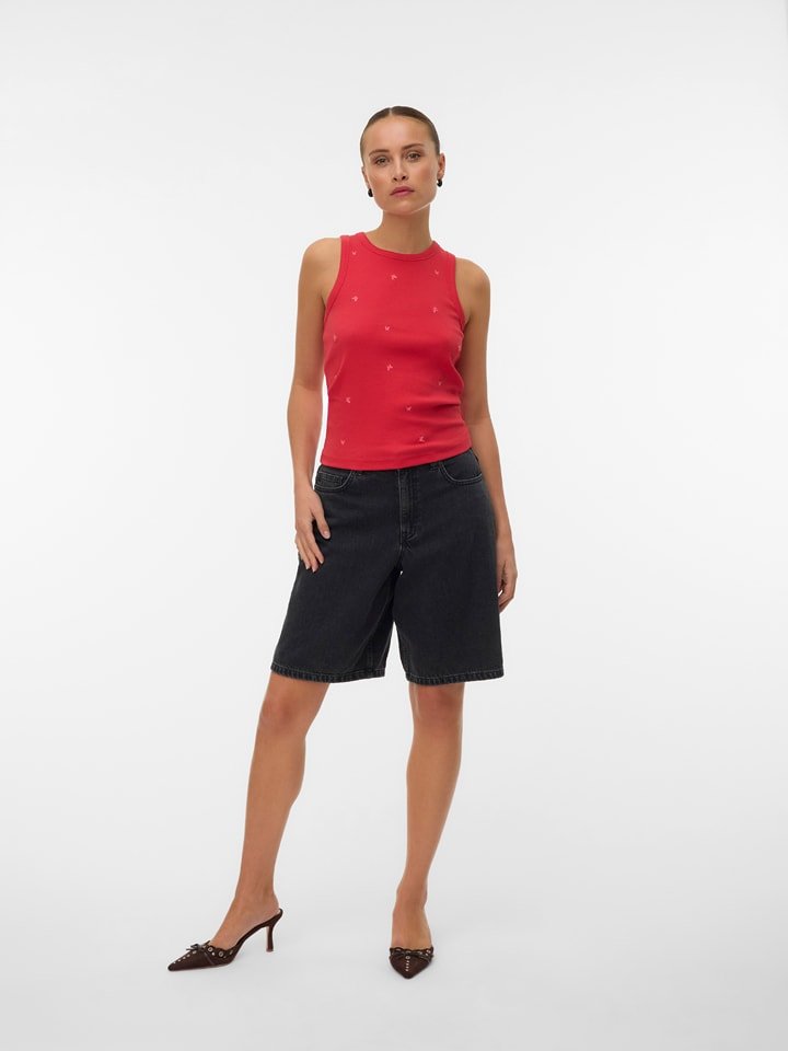 Vero Moda Top w kolorze czerwonym