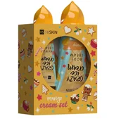 Zestawy kosmetyków damskich - HISKIN SET Crazy Ice Cream krem do rąk Mango 60ml + krem do ciała Mango 200ml - miniaturka - grafika 1