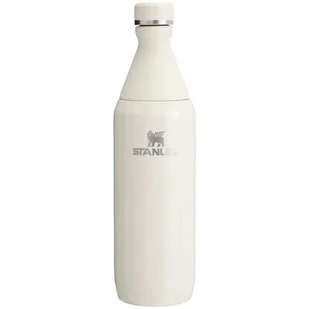 Stanley All Day Slim Butelka Na Wodę Kremowa 0,6l - Butelki termiczne - miniaturka - grafika 1