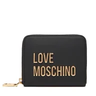 Portfele - Mały Portfel Damski LOVE MOSCHINO JC5613PP1NKD0000 Czarny - miniaturka - grafika 1