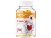 Węglowodany - Ostrovit Omega 3 - 30kaps - miniaturka - grafika 1