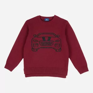 Sweter Chicco 09096496000000-078 122 cm Czerwony (8054707913448) - Swetry dla chłopców - miniaturka - grafika 1