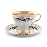 Filiżanki - Filiżanka jubileuszowa ze spodkiem ARIADNA KC03 - miniaturka - grafika 1