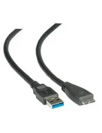 Kable USB - ROLINE Kabel USB 3.0 Typ A M - Micro USB Typ B M - miniaturka - grafika 1