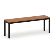 Wyposażenie sportowe i gimnastyczne - Ławka szatniowa, siedzisko - laminat, długość 1200 mm, czereśnia - miniaturka - grafika 1