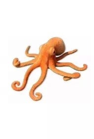Ośmiornica pluszowa 55cm pomarańczowa - Maskotki i pluszaki - miniaturka - grafika 1
