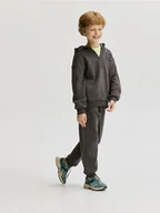 Bluzy dla chłopców - Reserved - Bawełniany komplet - ciemnoszary - miniaturka - grafika 1