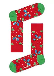 Happy Socks Holly, kolorowe i zabawne, Skarpety dla kobiet i mężczyzn, Zielony-Niebieski (41-46) - Skarpetki męskie - miniaturka - grafika 1