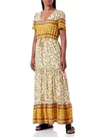 Sukienki - usha FESTIVAL Damska letnia sukienka 15926489, wełniana biel wielokolorowa, L, Wełna biała, wielokolorowa, L - miniaturka - grafika 1