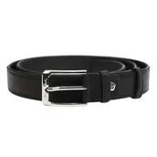 Paski - Pasek skórzany męski Pierre Cardin GF 9033 Czarny - miniaturka - grafika 1