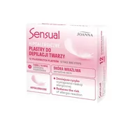 Depilacja - Joanna SENSUAL Plastry do depilacji twarzy HIPOALERGICZNE, 12 szt 5901018020378 - miniaturka - grafika 1