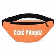 Nerki - SPORTOWA NERKA POMARAŃCZ Na Prezent Urodziny Napisy CZUĆ PINIĄDZ Top Wzory - miniaturka - grafika 1