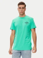 Koszulki męskie - DC T-Shirt Chain Gang Tss ADYZT05348 Zielony Regular Fit - miniaturka - grafika 1