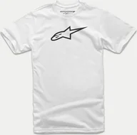 Koszulki męskie - Alpinestars T-shirt ALPINESTARS AGELESS CLASSIC TEE, White/Black Rozmiar: XXL - miniaturka - grafika 1