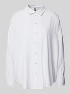 Koszule damskie - T-shirt oversized z długim rękawem model ‘NORA’ - miniaturka - grafika 1