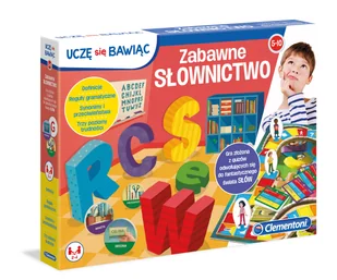Clementoni Zabawne słownictwo 50026 - Zabawki interaktywne dla dzieci - miniaturka - grafika 2