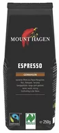 Kawa - MOUNT HAGEN KAWA MIELONA ARABICA 100 % ESPRESSO FAIR TRADE BIO 250 g - miniaturka - grafika 1