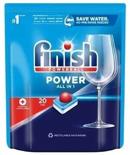 Finish Powerball All in 1 Kapsułki do Zmywarki 20 szt. - Płyny do naczyń Finish Powerball All in 1 Kapsułki do Zmywarki 20 szt. - Płyny do naczyń - miniaturka - grafika 1
