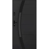 Drzwi zewnętrzne - Drzwi zewnętrzne NYKS antracyt 90 prawe - miniaturka - grafika 1
