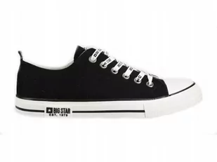 Buty Trampki Męskie Big Star Kk174049 Czarne 43 - Trampki męskie - miniaturka - grafika 1