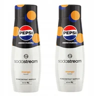 Syropy i koncentraty owocowe - Zestaw 2 koncentratów Sodastream 2x Pepsi Max Mango Syropy Zero Cukru Diet - miniaturka - grafika 1