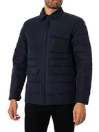Kurtki męskie - Replay Męska kurtka pikowana, 715 DEEP NAVY, S - miniaturka - grafika 1