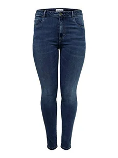 Only Carmakoma NOS Caraugusta Hw Sk DNM MBD Noos jeansy damskie - Spodnie damskie - miniaturka - grafika 1