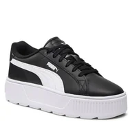 Sneakersy damskie - Puma Sneakersy Karmen L 384615 03 Black White - miniaturka - grafika 1