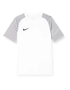 Nike Koszulka chłopięca Strike Ii Jersey Ss Youth biały biały/biały/czarny 122-128 CW3557 - Koszulki dla chłopców - miniaturka - grafika 1